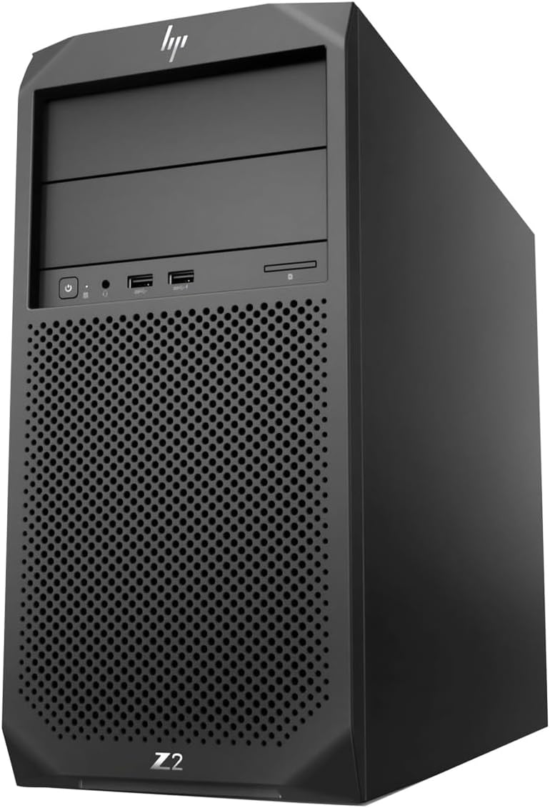 HP Z2 Tower G4 Workstation, Intel Eight Core i9 9900K 3.6Ghz, 64GB DDR4 RAM, 1TB NVMe PCIe M.2 SSD, Windows 11 Pro (Renewed)