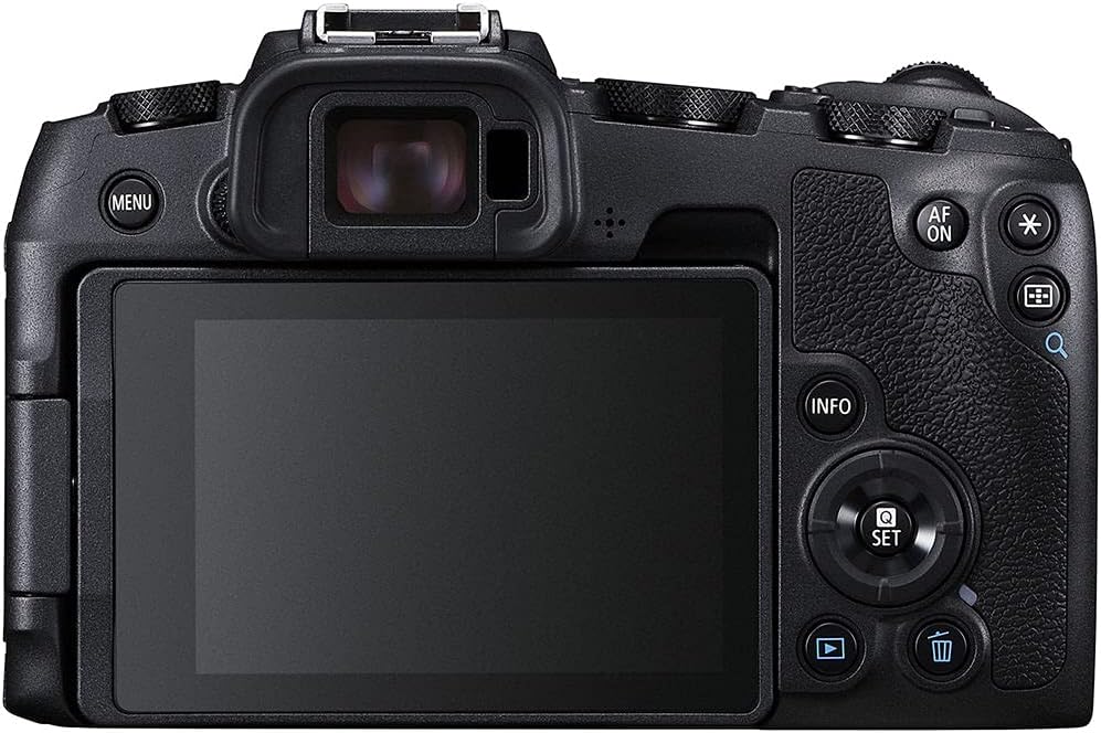 Canon EOS RP Mirrorless Camera (Body Only) – Full-Frame 26.2MP CMOS Sensor, Vari-Angle Touchscreen, 4K Video, Wi-Fi + Bluetooth – Compact & Lightweight (3380C002) + 64GB Card + Shoulder Bag