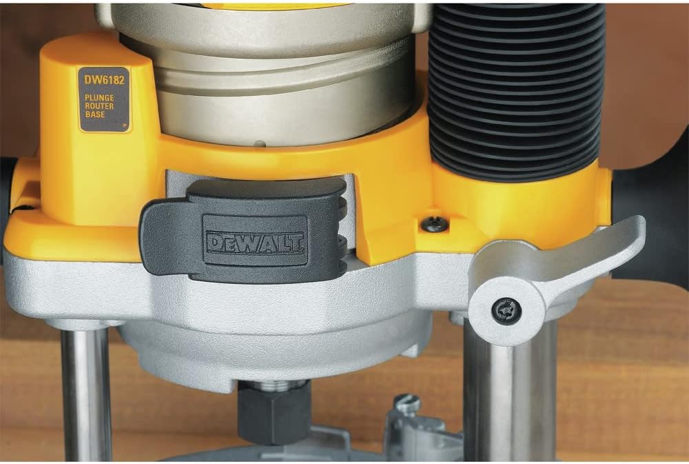 DEWALT Router Fixed/Plunge Base Kit, Variable Speed, 12-Amp, 2-1/4-HP (DW618PK)