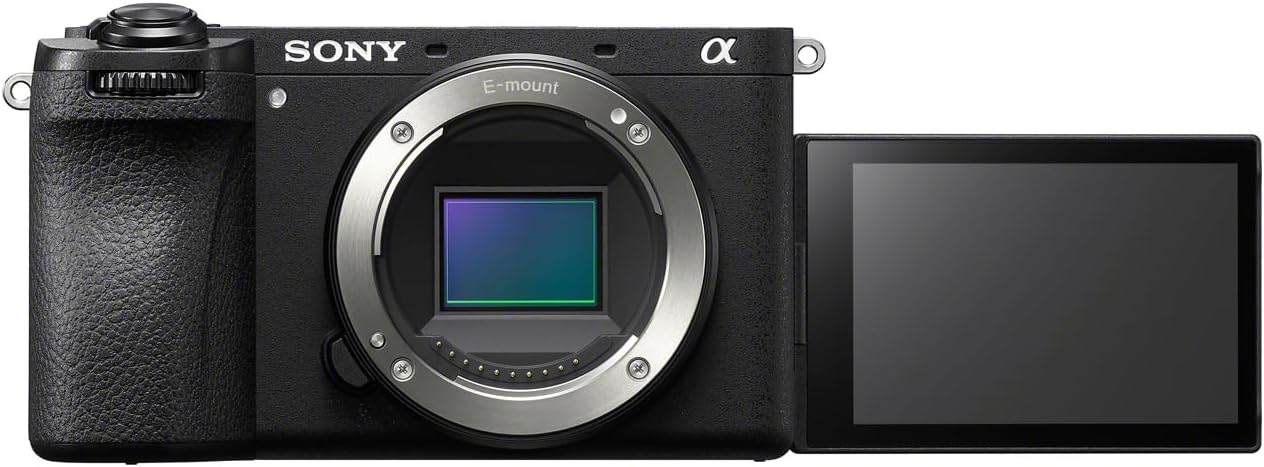 Sony Alpha 6700 – APS-C Interchangeable Lens Camera with 26 MP Sensor, 4K Video, AI-Based Subject Recognition, Log Shooting, LUT Handling and Vlog Friendly Functions, Black