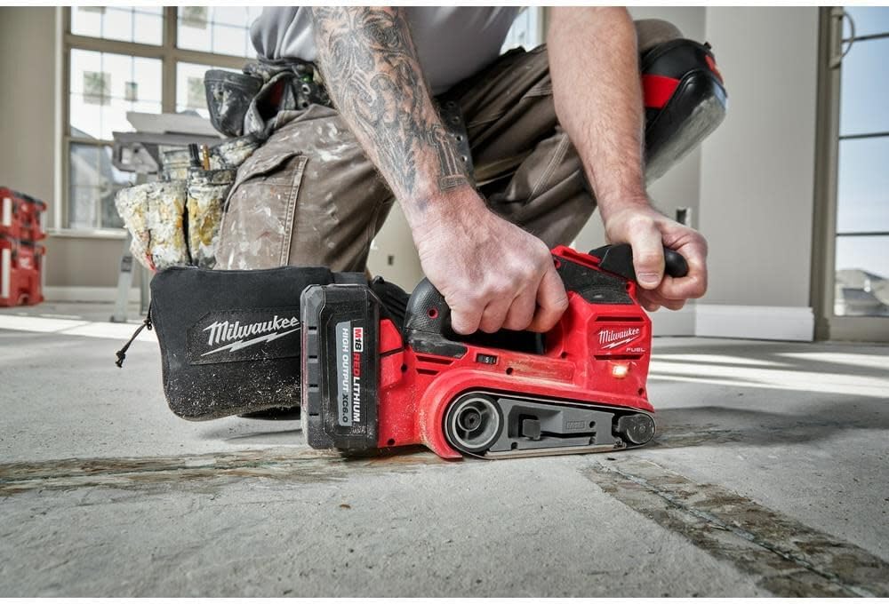 Milwaukee Electric Tool M18 Fuel 3'' x18 Belt Sander