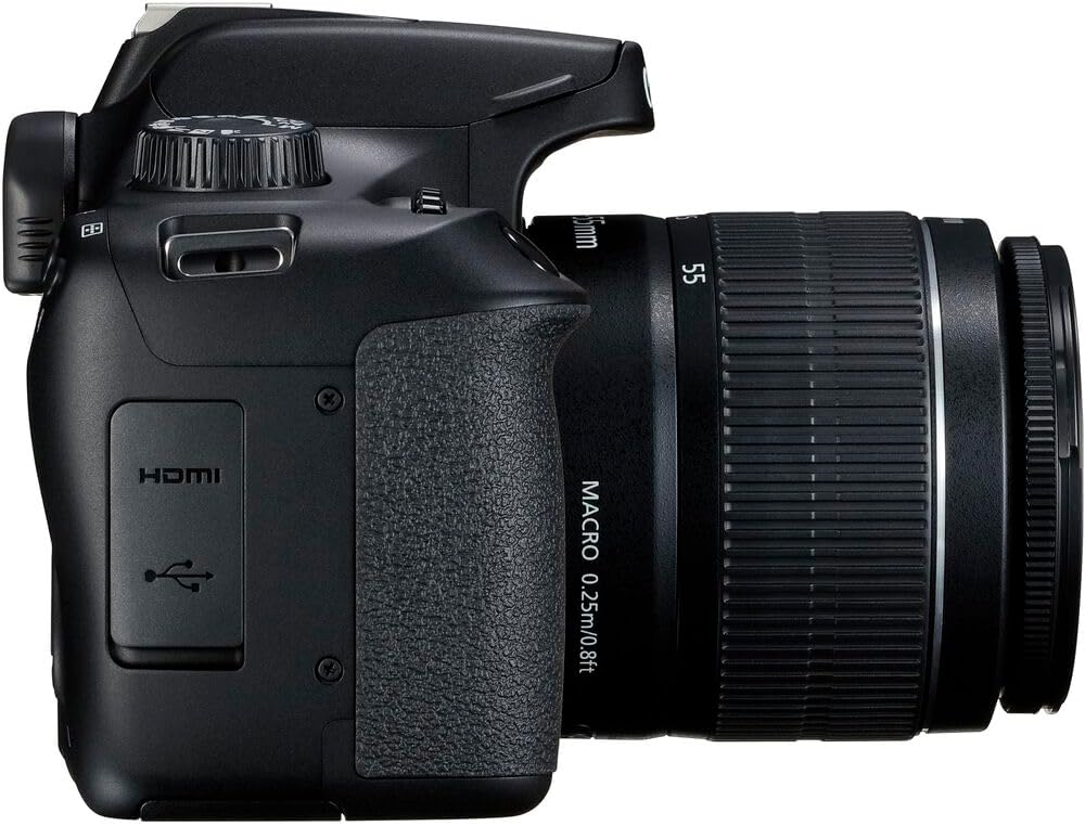 Canon EOS Rebel T100 DSLR Camera with 18-55mm Lens | 18MP APS-C Sensor, Built-in Wi-Fi & Full HD Video | for Beginners, Travel & Everyday Shooting (2628C029) + EF 75-300mm f/4-5.6 III Lens + Bag +