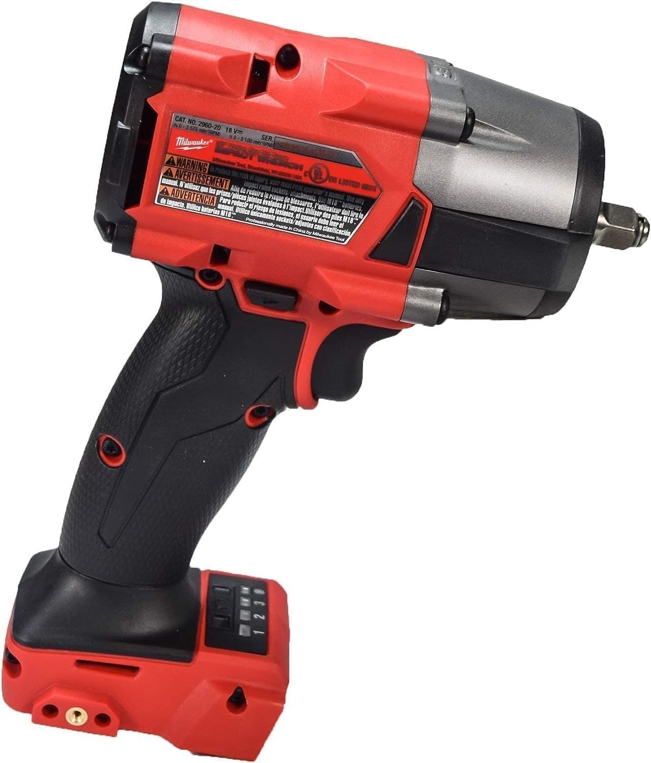MILWAUKEE'S Mid-Torque Impact Wrench,3/8',Cordless