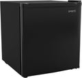 Avanti Mini Fridge 1.6 Cu. Ft. Compact Refrigerator for Dorm, Office & Bedroom, Chiller Compartment, Glass Shelf, Reversible Door, ENERGY STAR, Black