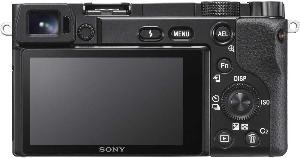 Sony Alpha A6100 Mirrorless Camera with 16-50mm Zoom Lens, Black (ILCE6100L/B)