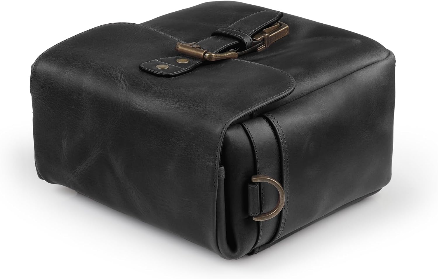 MegaGear Genuine Leather Camera Messenger Bag Mirrorless Portable electronic device cover