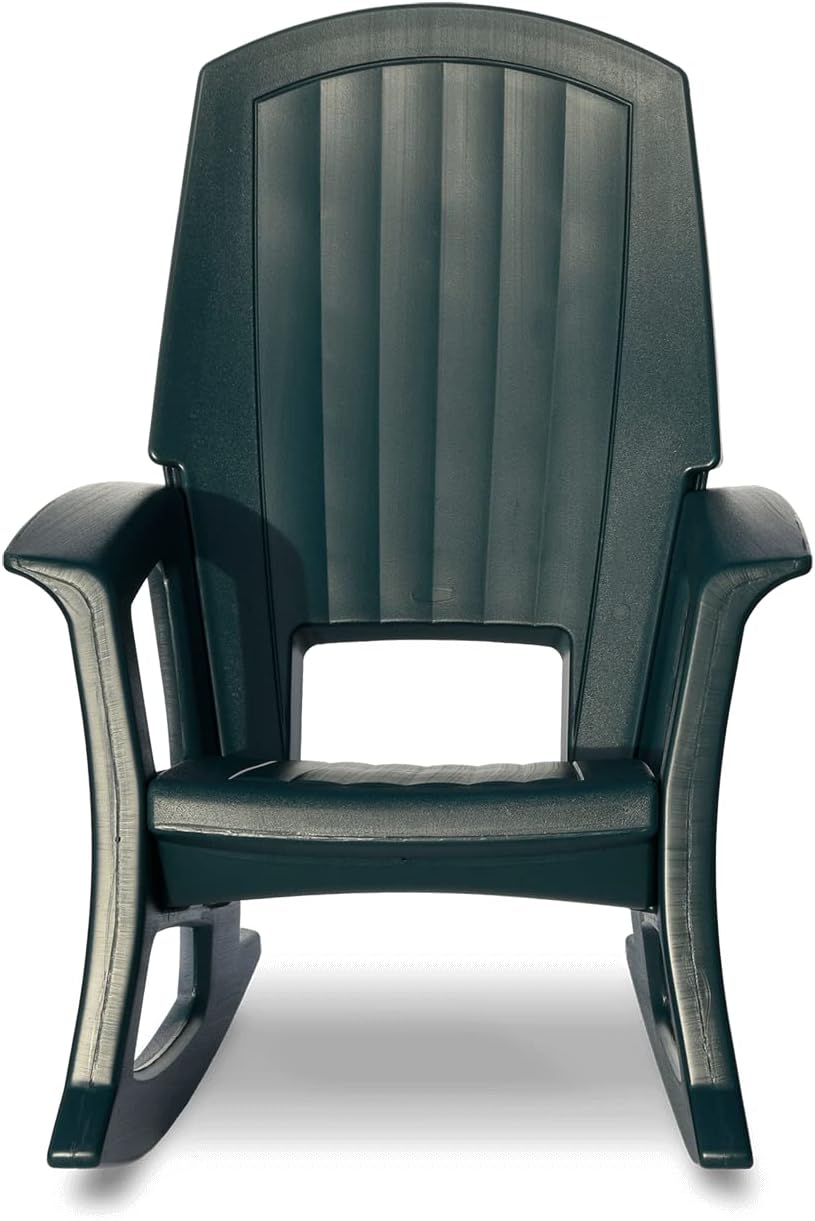 Semco Rockaway Heavy Duty All-Weather Outdoor Rocking Chair Plastics - Green
