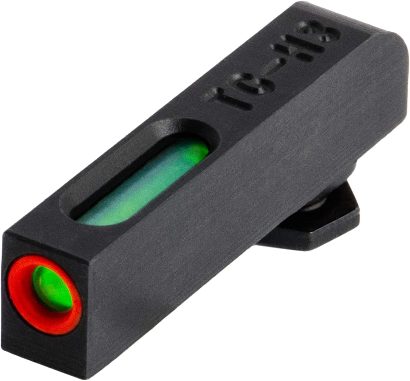 Truglo TFX PRO Handgun Sight, Glowing Shock Proof Tritium and Fiber Optic Night Sight for Handguns, Compact, Durable, and Snag Free Sight