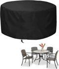 Outdoor Table Chair Set Covers 130' D x 37' H, Waterproof Patio Furniture Set Cover, 100% Waterproof Outdoor Couch Cover, All Weather Protection Covers Dustproof Cover (330x95cm)