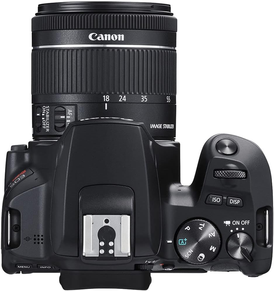 Canon EOS Rebel SL3 DSLR Camera with EF-S 18-55mm Lens Bundle: 3 Lens Kit, 64GB Memory, Wide Angle, Telephoto, Carrying Case, Flash + Pro Kit (Renewed)
