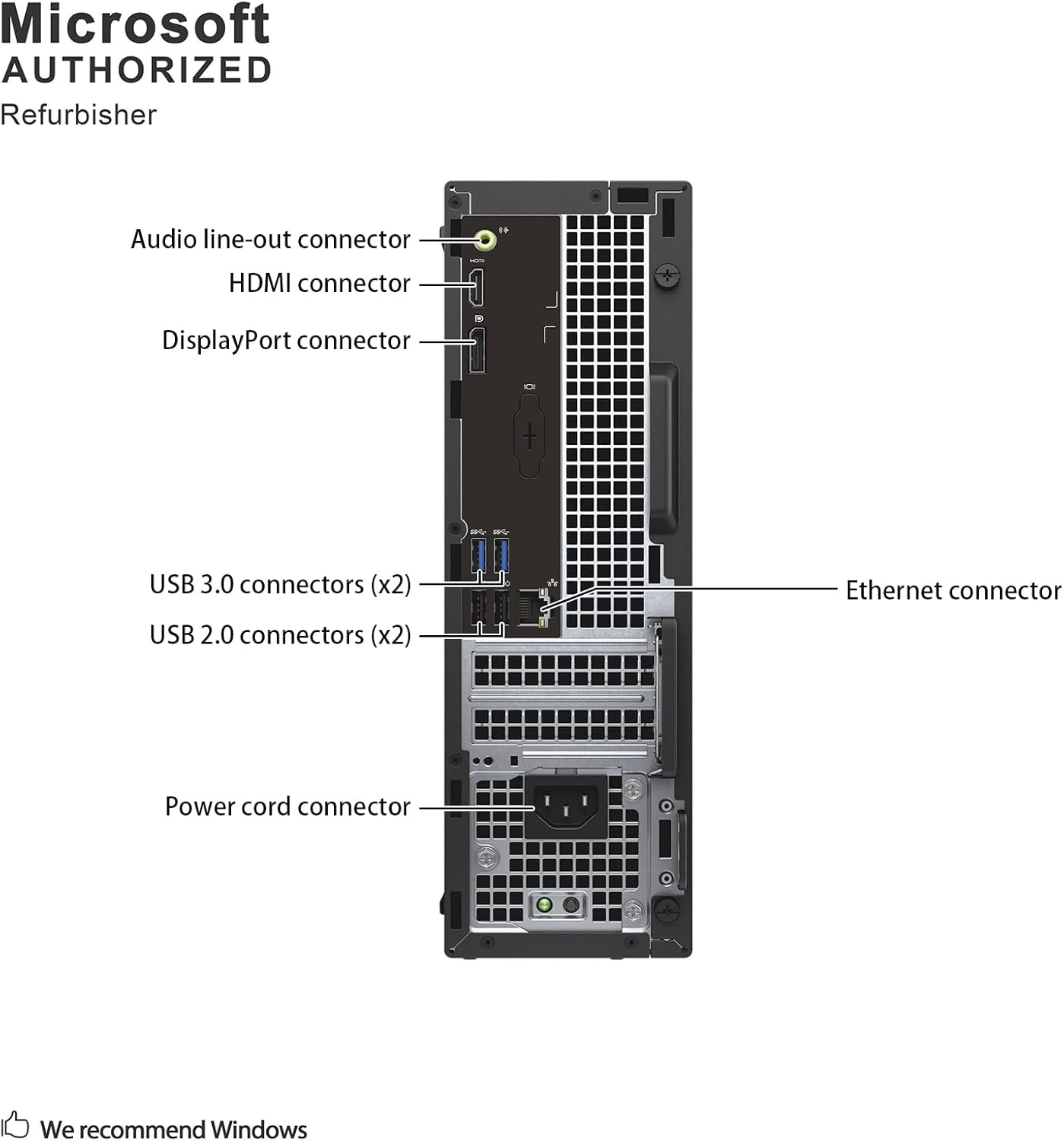 Dell OptiPlex 3040 Small Form Factor PC, Intel Quad Core i5 6500 up to 3.6GHz, 16G DDR3L, 1T, WiFi, BT 4.0, Windows 11 Pro (Renewed)