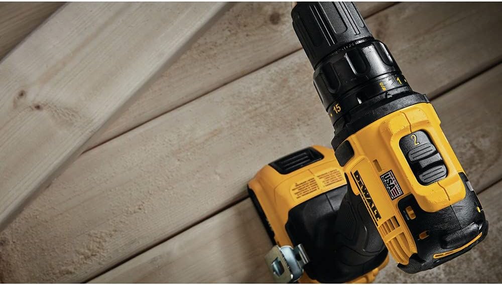 DEWALT 20V MAX Cordless Drill/Driver - Bare Tool (DCD780B), Yellow