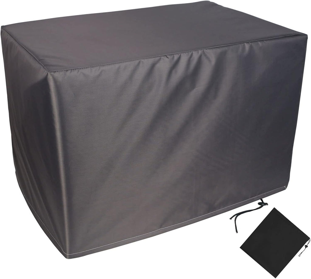Large Garden Furniture Covers Waterproof 138x102x28in Patio Furniture Cover Rectangle 420D Oxford Fabric Anti-UV Square Heavy Duty Dust Proof Garden Table Cover for Outdoor Table Chairs and Sofa
