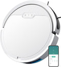 V3 Robot Vacuum and Mop Combo，3 in 1 Robot Vacuum 5000Pa Suction, Works with 2.4G WiFi/Alexa/App/Remote Control, Schedule Cleaning, Automatic Self-Charging, Ideal for Pet Hair, Hard Floor and Carpet