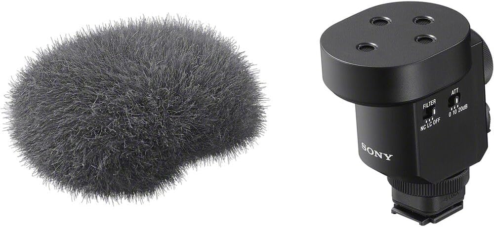 Sony Digital Shotgun Microphone ECM-M1,Black