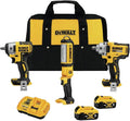 DEWALT DCK302P2 20V MAX* XR® 3-Tool Automotive Combo Kit