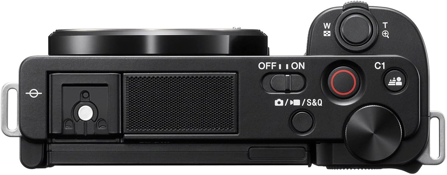 Sony Alpha ZV-E10 - APS-C Interchangeable Lens Mirrorless Vlog Camera Kit - Black
