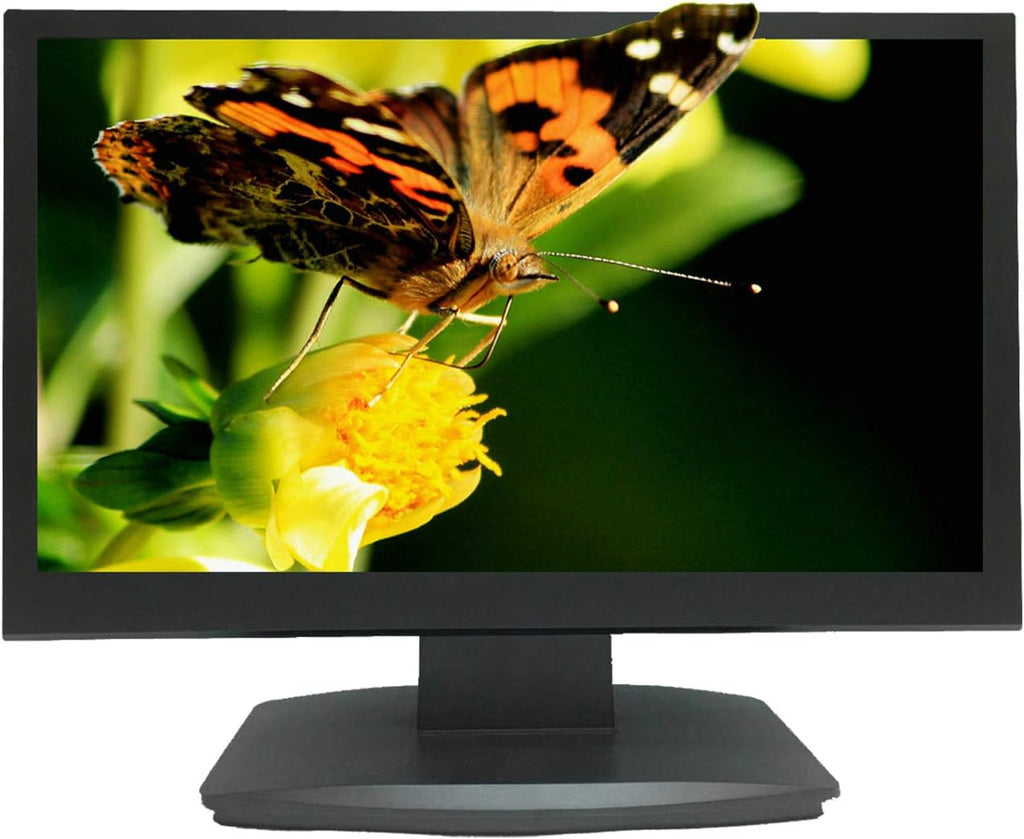 101AV Professional Security Monitor 21.5' 5MP Super HD-TVI, AHD, CVI & CVBS 16:9, 1 HDMI & 2 BNC Inputs and Outputs, Working with Super HD 5MP Security Cameras Directly in Addition to DVR/NVR & PC