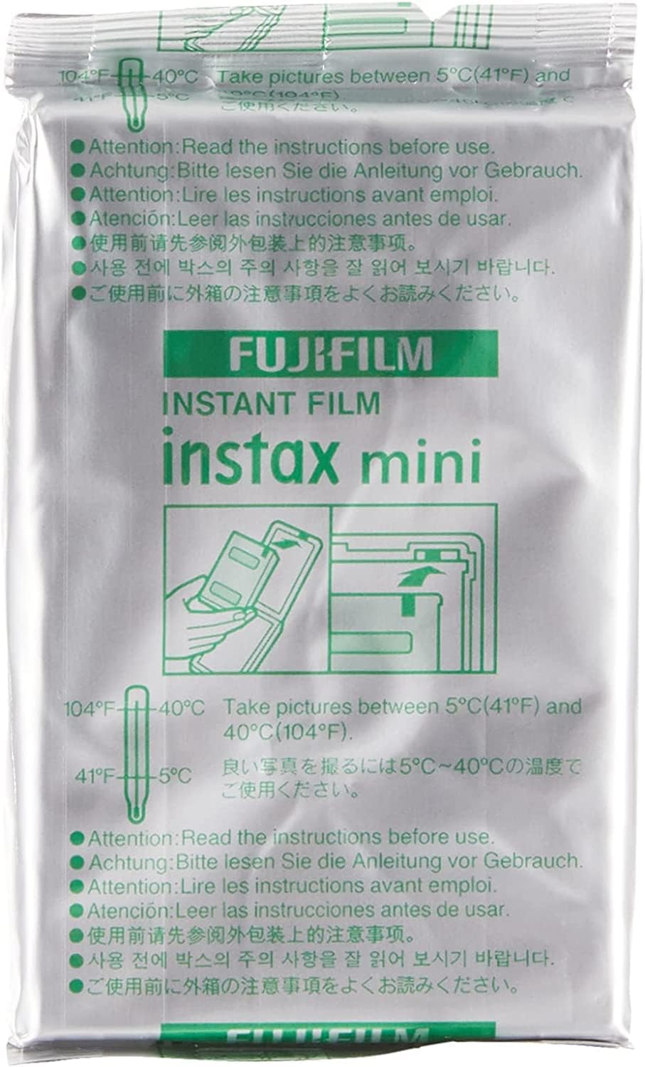 Fujifilm Instax Mini Instant Film (8 Twin Packs, 160 Total Pictures) for Instax Cameras