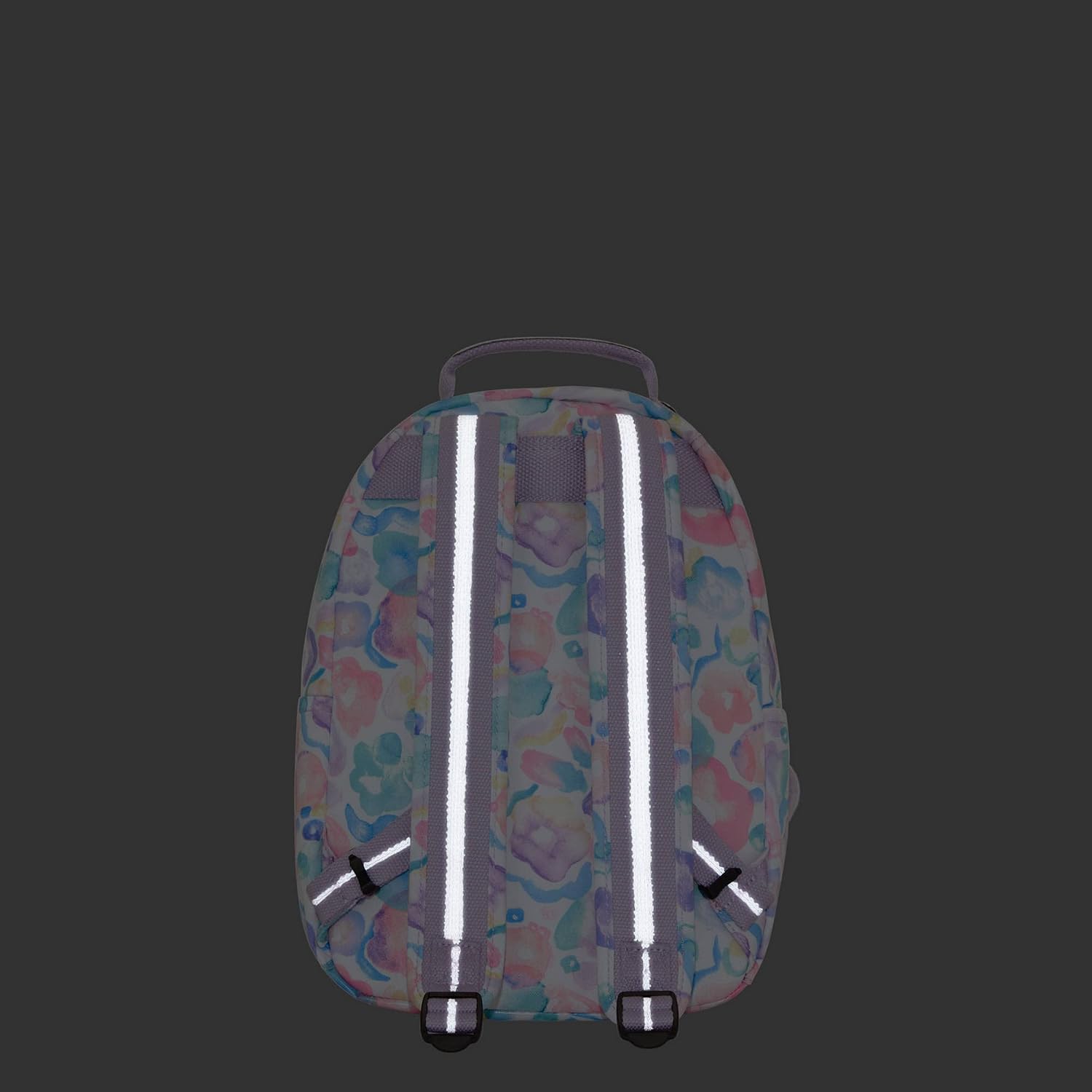 Kipling Seoul Small Tablet Backpack Aqua Flowers One Size