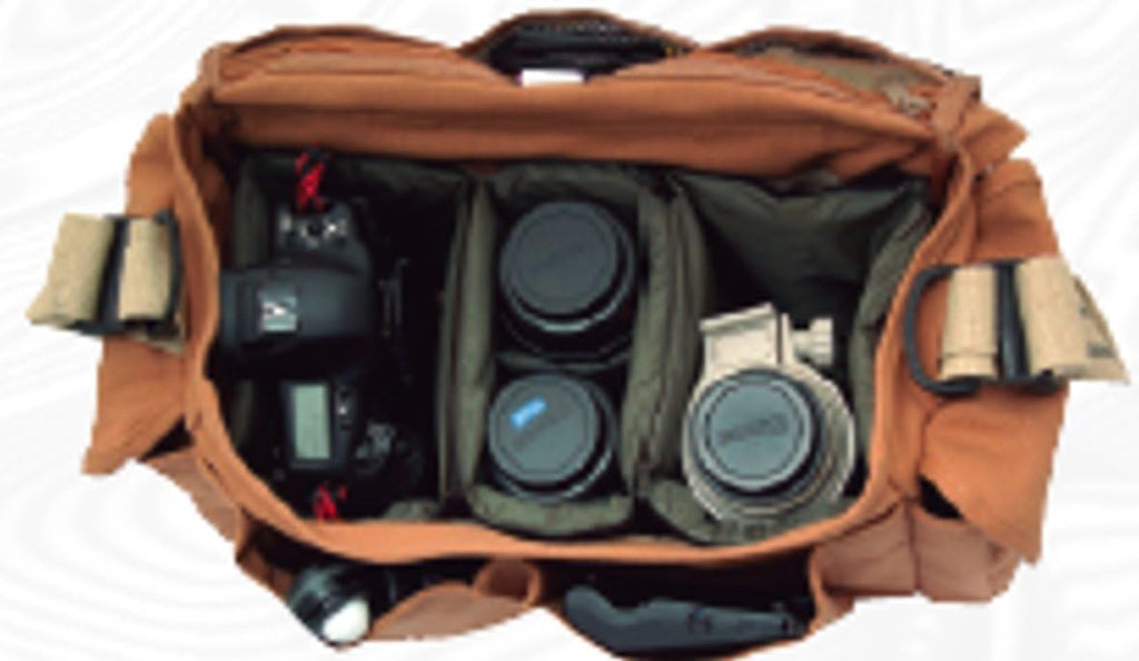 Domke F-7 Double AF Camera Bag for Mirrorless, DSLR, SLR and lenses -Sand