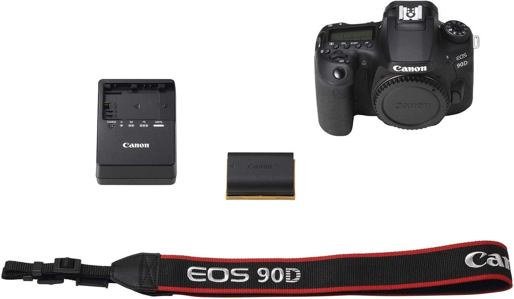 Canon EOS 90D DSLR Camera Body Only (Renewed)