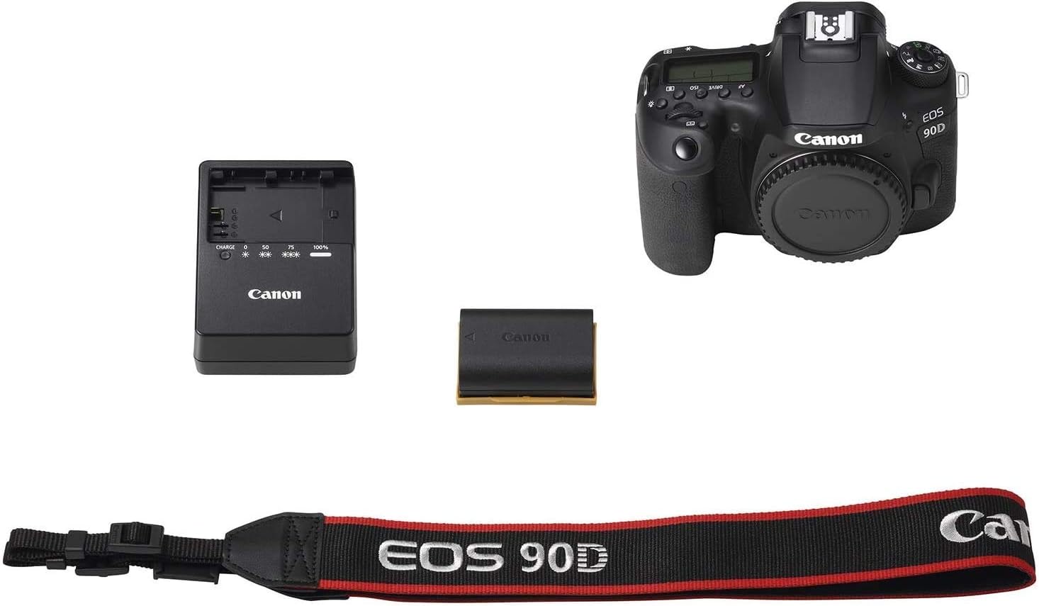 Canon EOS 90D DSLR Camera Body Only (Renewed)