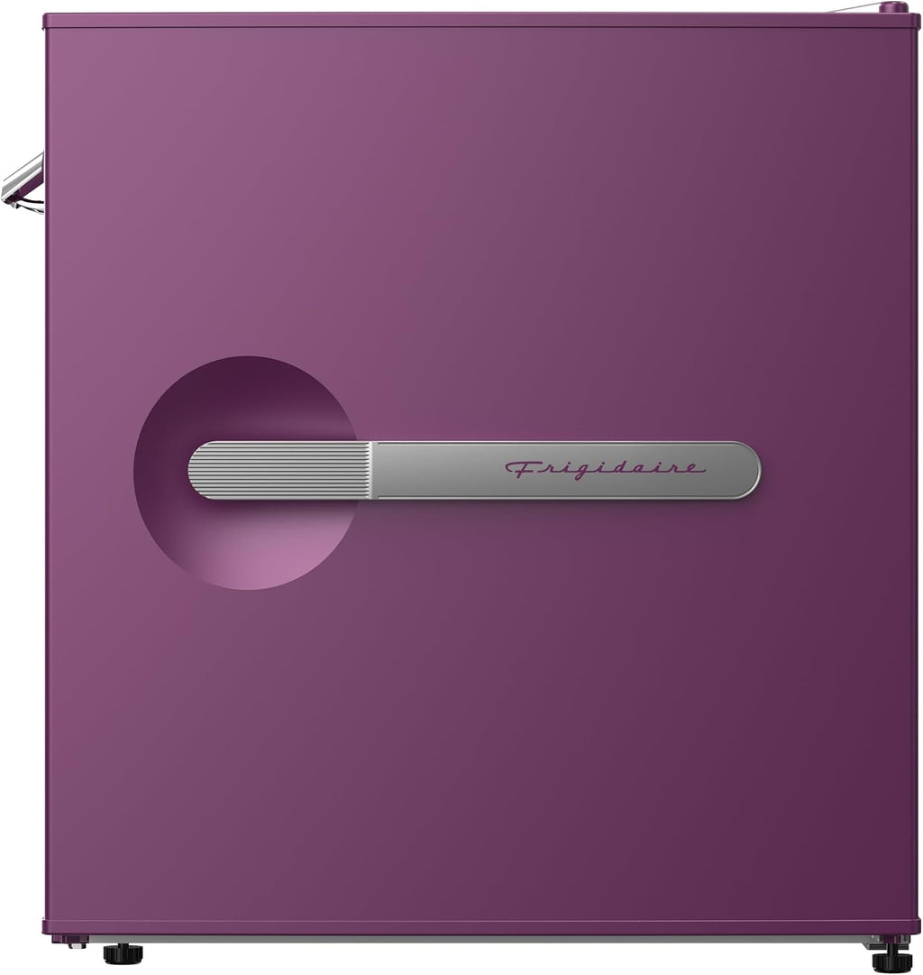 Frigidaire, 1.6 Cu. Ft. Retro Series Compact Refrigerator, Built-In Side Bottle Opener, Purple