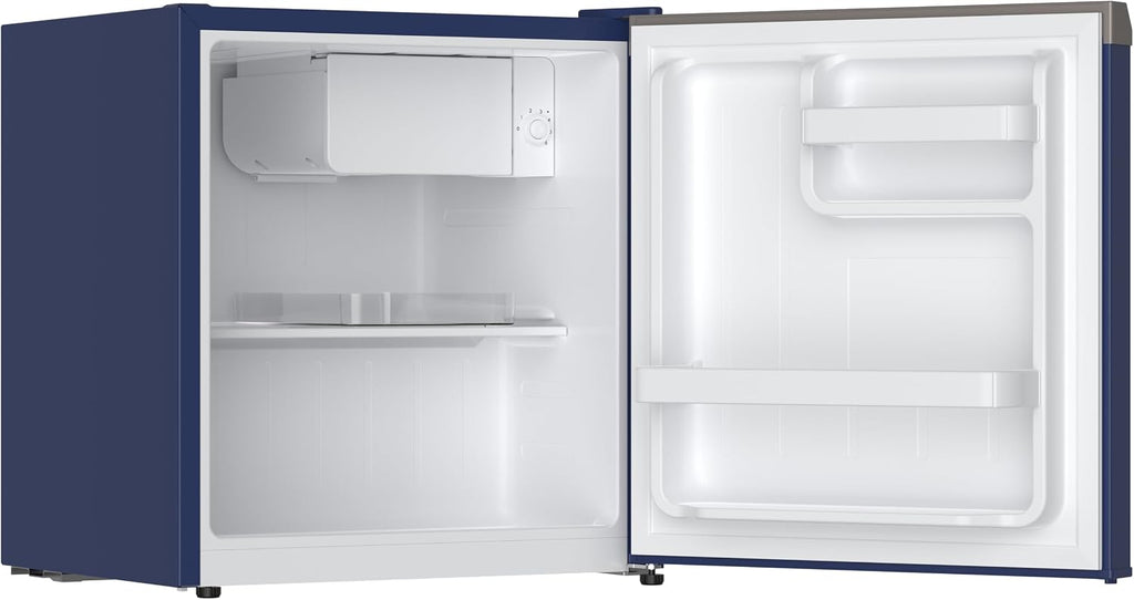Frigidaire 1.6 cu ft Compact Mini Fridge, Perfect for Home or Office, Contemporary Series, Blue, 1.6 cu ft