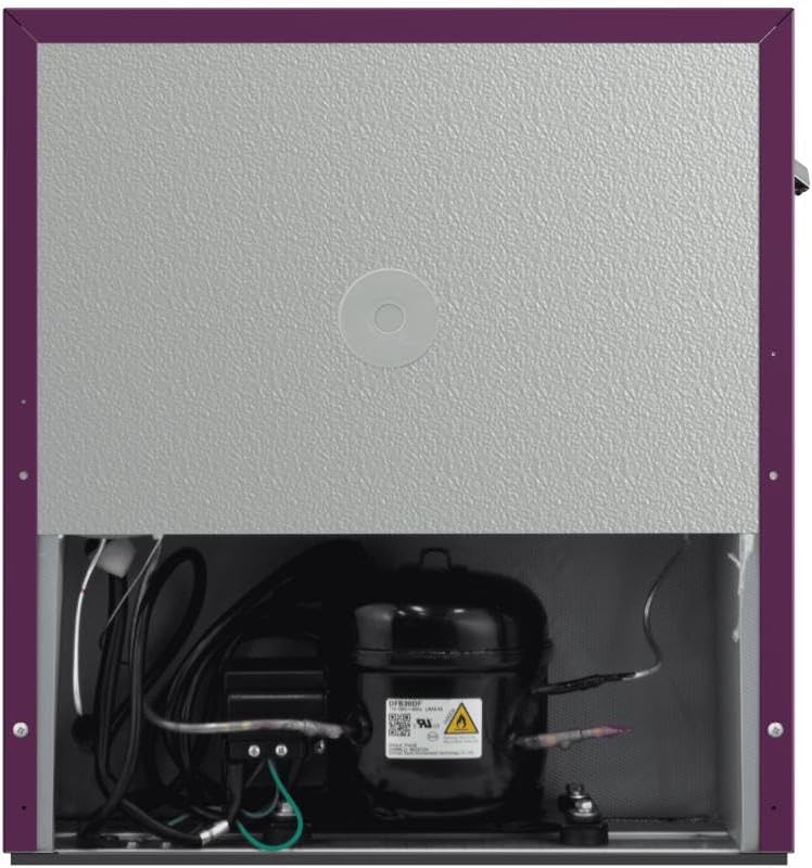Frigidaire, 1.6 Cu. Ft. Retro Series Compact Refrigerator, Built-In Side Bottle Opener, Purple