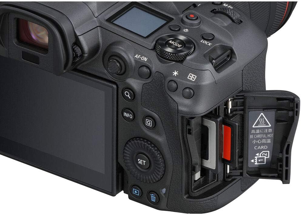 Canon EOS R5 Mirrorless Digital Camera with 24-105mm f/4L Lens (4147C013), 64GB Memory Card, Case, Corel Photo Software, 2 x LPE6 Battery, External Charger, Card Reader, LED Light + More