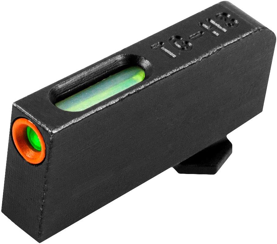 Truglo TFX PRO Handgun Sight, Glowing Shock Proof Tritium and Fiber Optic Night Sight for Handguns, Compact, Durable, and Snag Free Sight