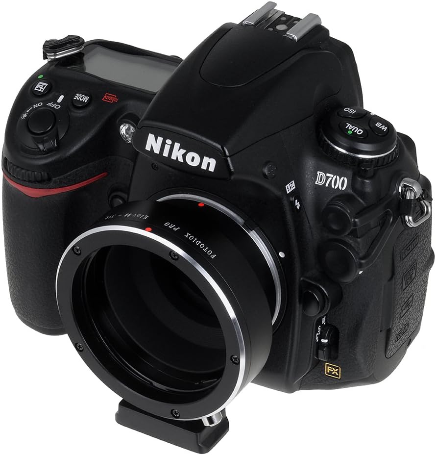 Fotodiox Pro Lens Mount Adapter - Kiev 88 Lens to Nikon F (FX, DX) Mount Camera System (Such as D7100, D800, D3 and More), (K88-NikF-Pro)
