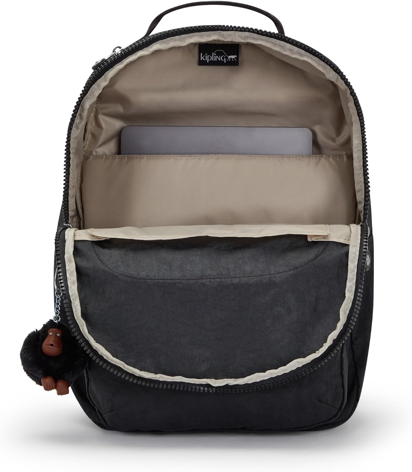 Kipling Women's Seoul 15' Laptop Backpack, Durable, Roomy with Padded Shoulder Straps, Built-In Protective Sleeve
