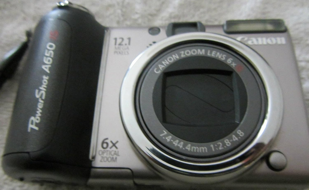 Canon PowerShot A650IS 12.1MP Digital Camera with 6x Optical Image Stabilized Zoom