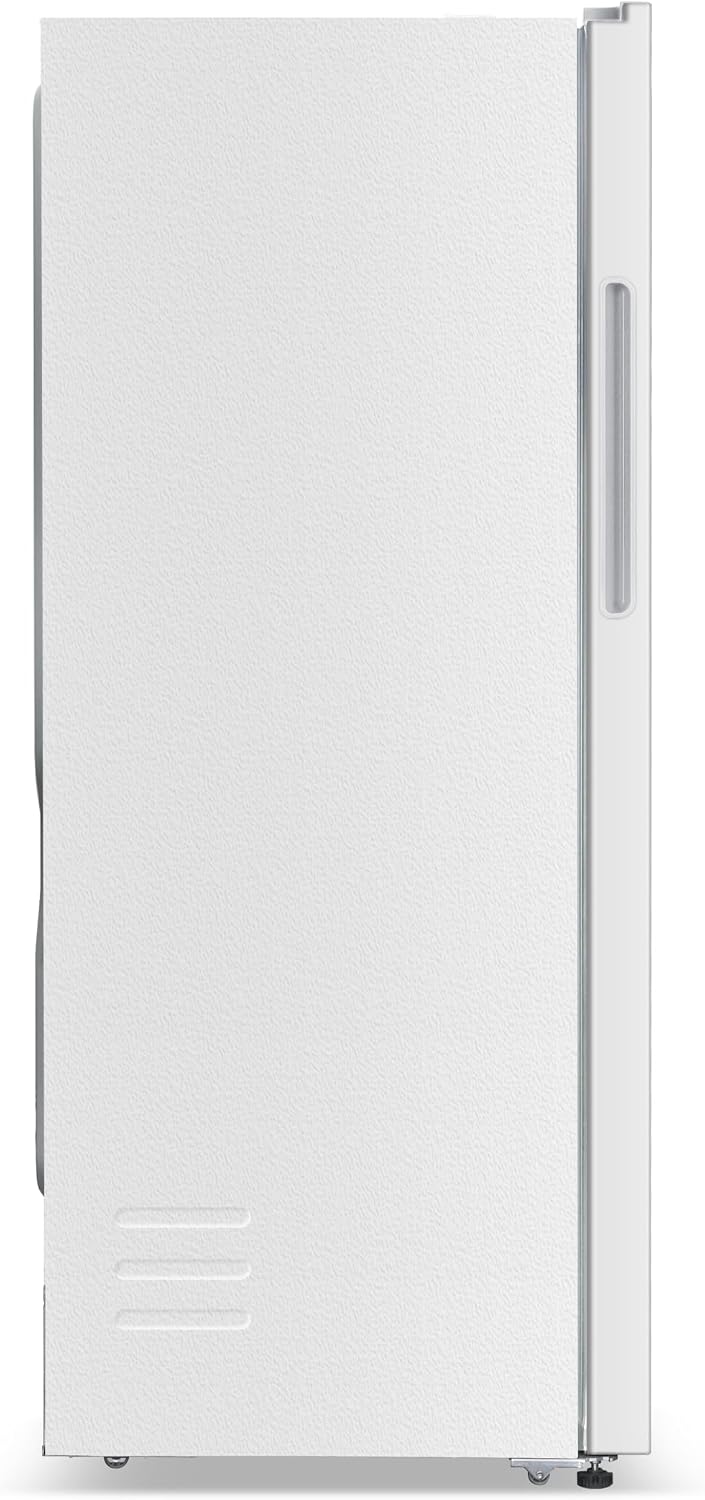Commercial Cool 16.4 Cu. Ft. Convertible Freezer Refrigerator, Upright Fridge with Glass Shelves, Reversible Door, ENERGY STAR rated, Auto Defrost, CCUC1640GW, White