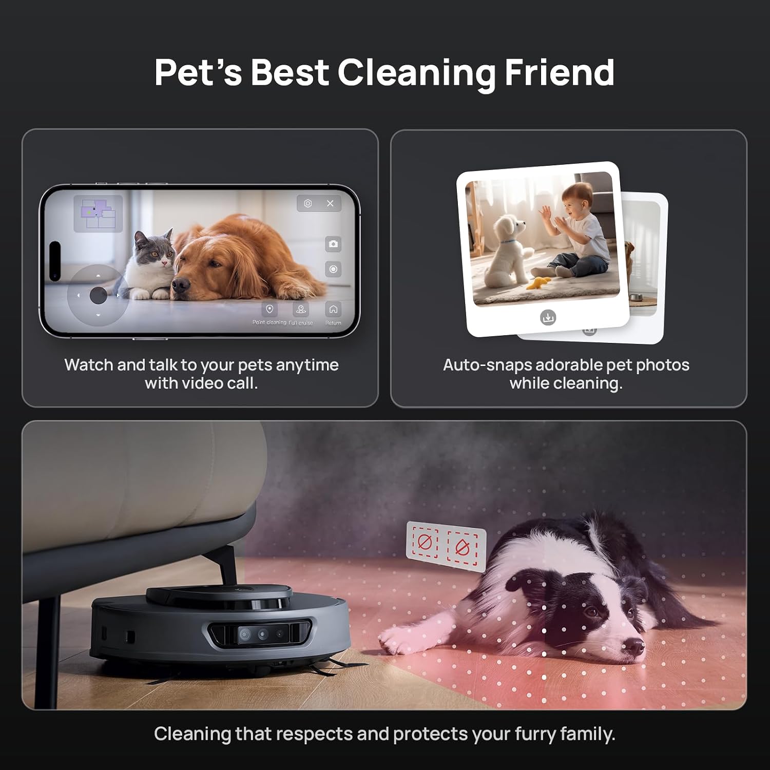 3i S10 Ultra Robot Vacuum and Mop with WaterRecycle System, 18000Pa Suction, Self-Cleaning Extendable Roller Mop, Auto Mop Washing & Drying, Self-Emptying & Refilling, Ai Obstacle Avoidance