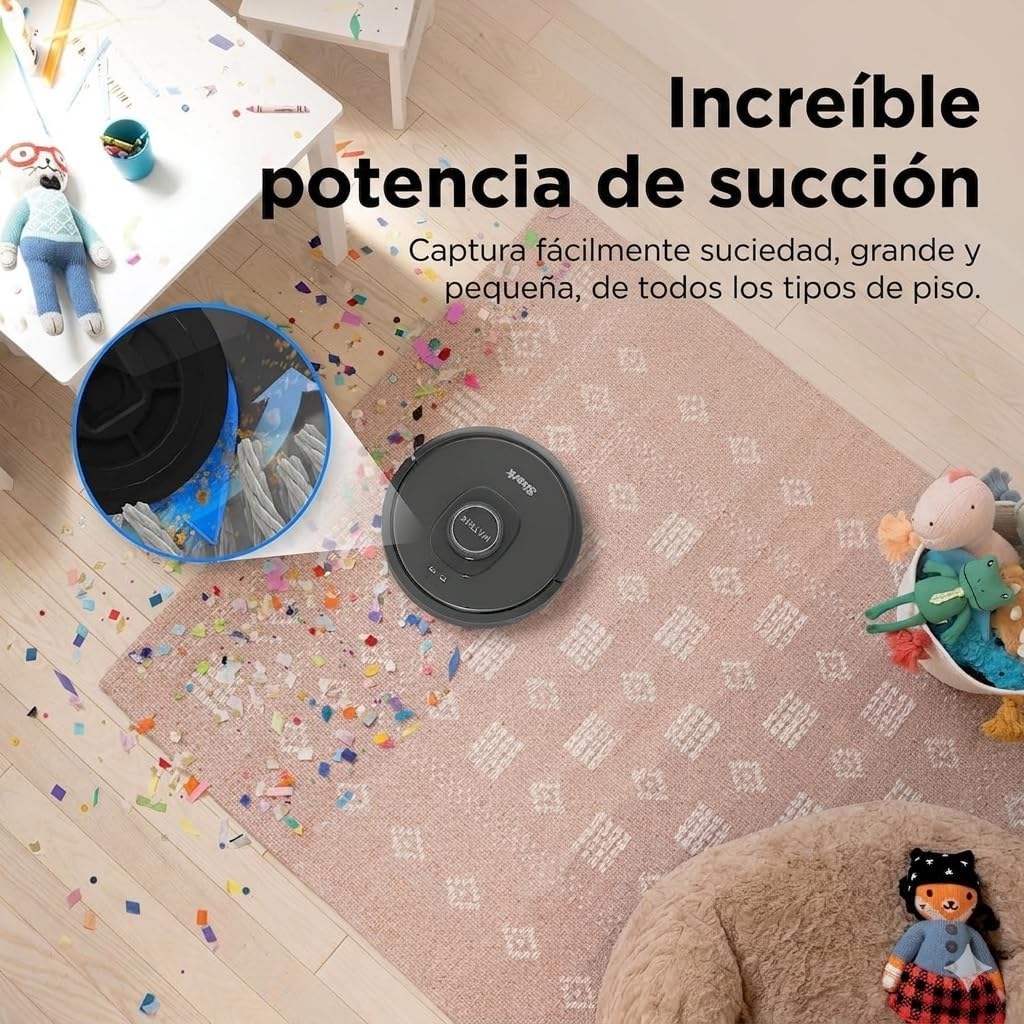 Shark R-RV2310 Matrix Robot Vacuum for Carpets and Hardfloors with Self-Cleaning Brushroll and Precision Mapping - Certified Refurbished