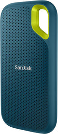 SANDISK 1TB Extreme Portable SSD (Old Model) - Up to 1050MB/s, USB-C, USB 3.2 Gen 2, IP65 Water and dust Resistance, Updated Firmware, Monterey - External Solid State Drive - SDSSDE61-1T00-G25M
