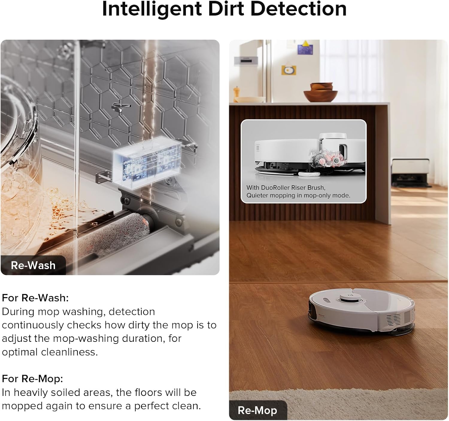 roborock S8 Max Ultra with Auto Water Refilling and Drainage System Robot Vacuum and Mop, FlexiArm Design, Smart Dirt Detection, Self-Emptying, 8000Pa Suction for Various Floors, Pet Hair, White