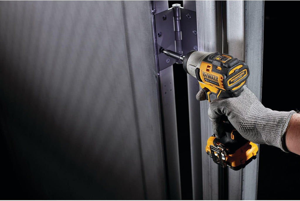 DEWALT XTREME 12V MAX* Impact Driver Kit, 1/4-Inch (DCF801F2)
