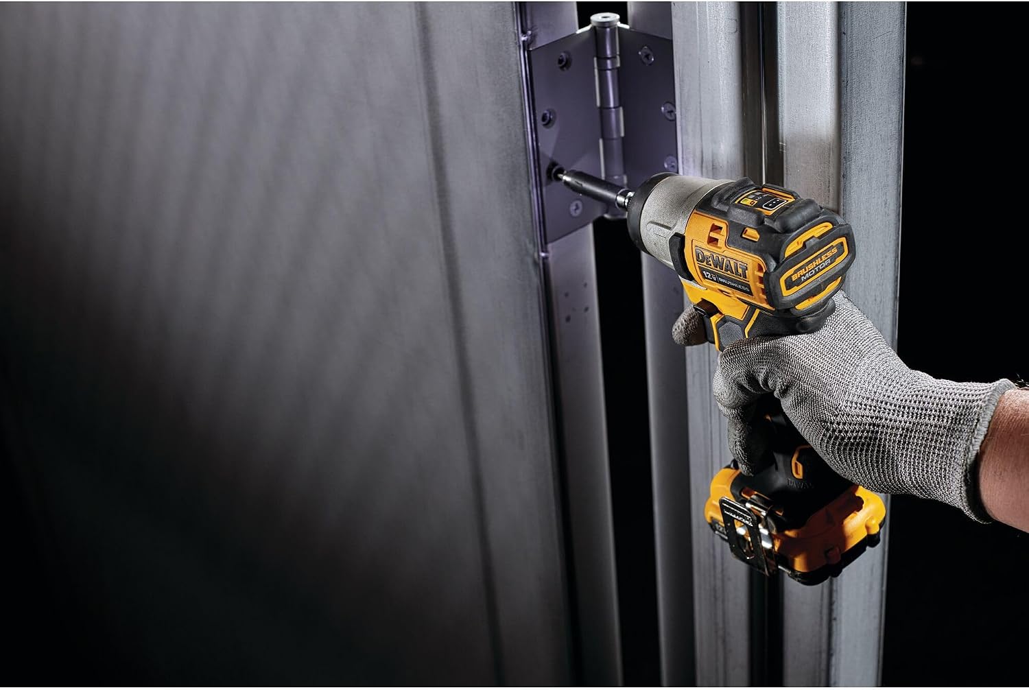 DEWALT XTREME 12V MAX* Impact Driver Kit, 1/4-Inch (DCF801F2)