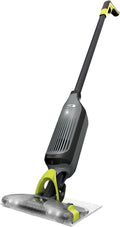 Shark VM252P10 VACMOP Pro Cordless Hard Floor Vacuum Mop with LED Headlights, 12 Disposable Pads & 12 oz. Cleaning Solution, Charcoal Gray