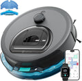 Lefant Robot Vacuum and Mop, Upgraded LiDAR Navigation, 450ml Visible Dustbin, Strong Suction, Multi-Floor Mapping, Self-Charge, WiFi/Alexa/APP, Multi-Surface Cleaning, M330 Pro Grey