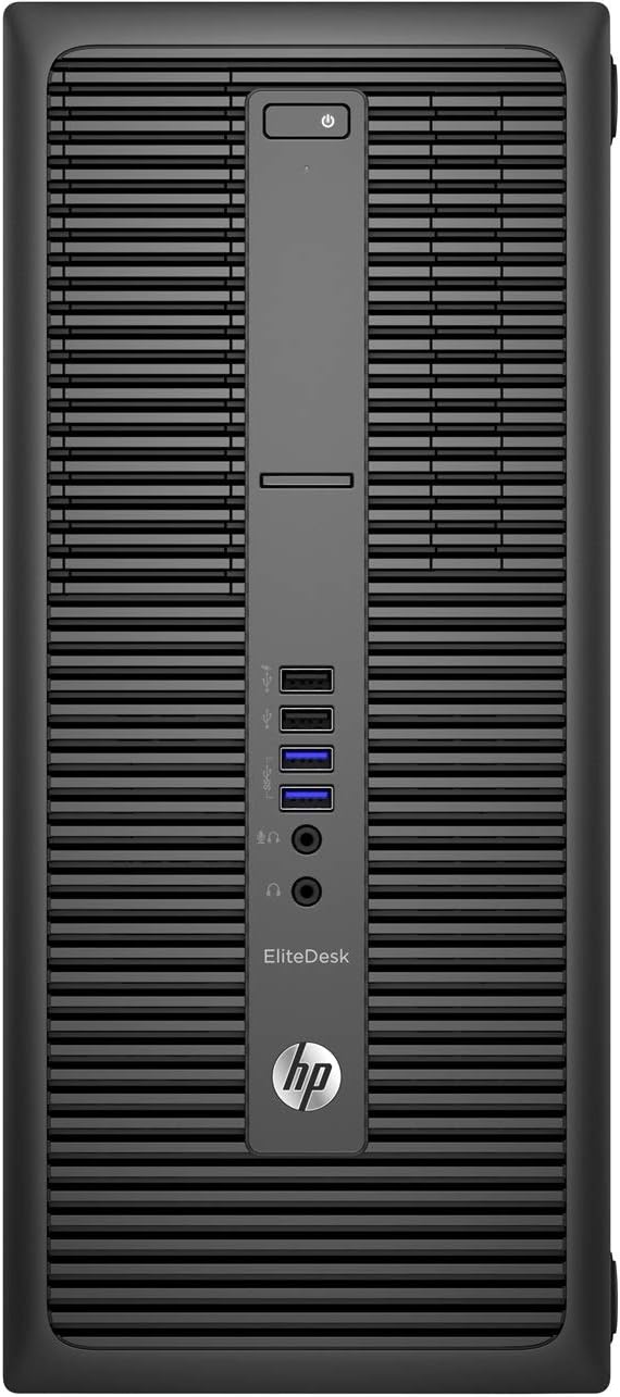 HP EliteDesk 800 G2 Business Desktop Mini Tower, Intel Core i7 6700 3.4Ghz, 32GB DDR4 RAM, 512GB SSD Hard Drive, Windows 11 (Renewed)
