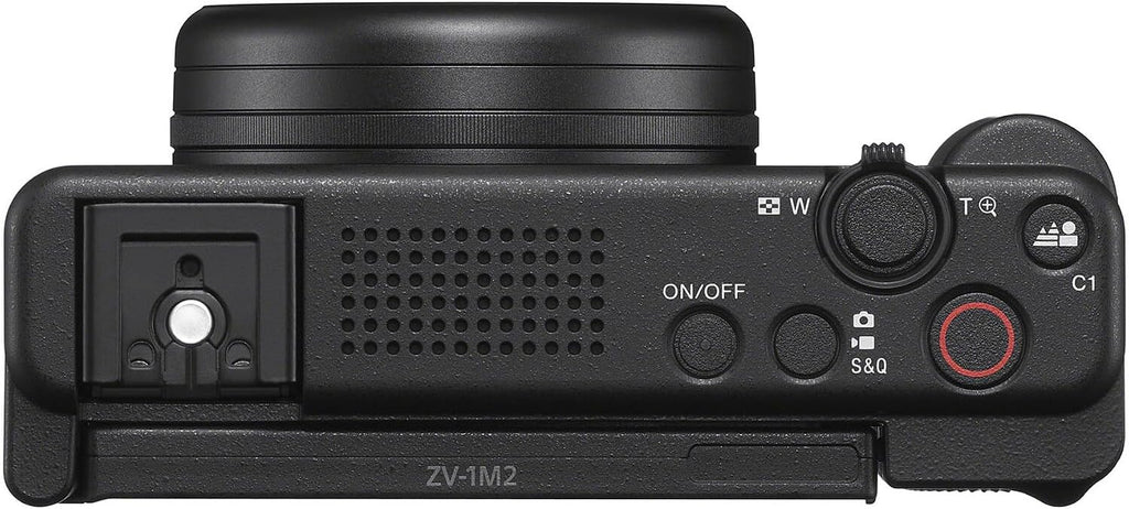 Sony ZV-1 II Compact Vlogging Camera (ILCZV-1M2/B) – 20.1 MP 1″ Sensor, 18–50 mm Wide-Angle Zoom, 4K Video w/ 64GB Memory Card, Deluxe Soft Bag, Flex Tripod and More