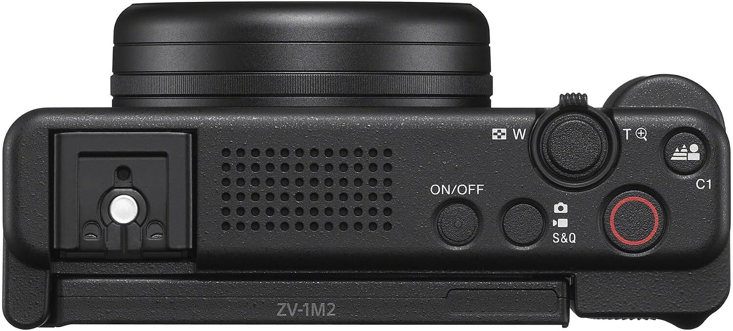 Sony ZV-1 II Compact Vlogging Camera (ILCZV-1M2/B) – 20.1 MP 1″ Sensor, 18–50 mm Wide-Angle Zoom, 4K Video w/ 64GB Memory Card, Deluxe Soft Bag, Flex Tripod and More