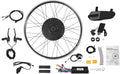 Electric Bike Conversion Kit, 48V 1000W 700C 28'/ 29' Front/Rear Wheel Electric Bicycle Hub Kit Dual Mode Controller w/LCD Display & PAS, 5-Speed Adjustment E-Bike Conversion Kit