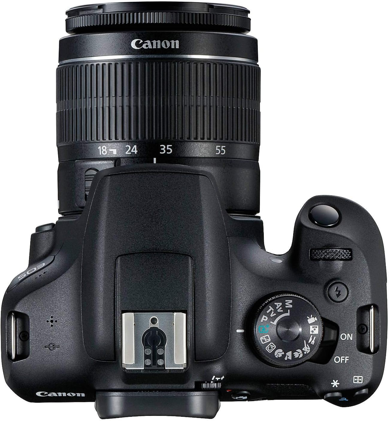 Canon EOS 2000D / Rebel T7 DSLR Camera with 18-55mm Lens, Creative Filter Set, EOS Camera Bag, 64GB Card, Electronics Cleaning Set, and More (International Model)