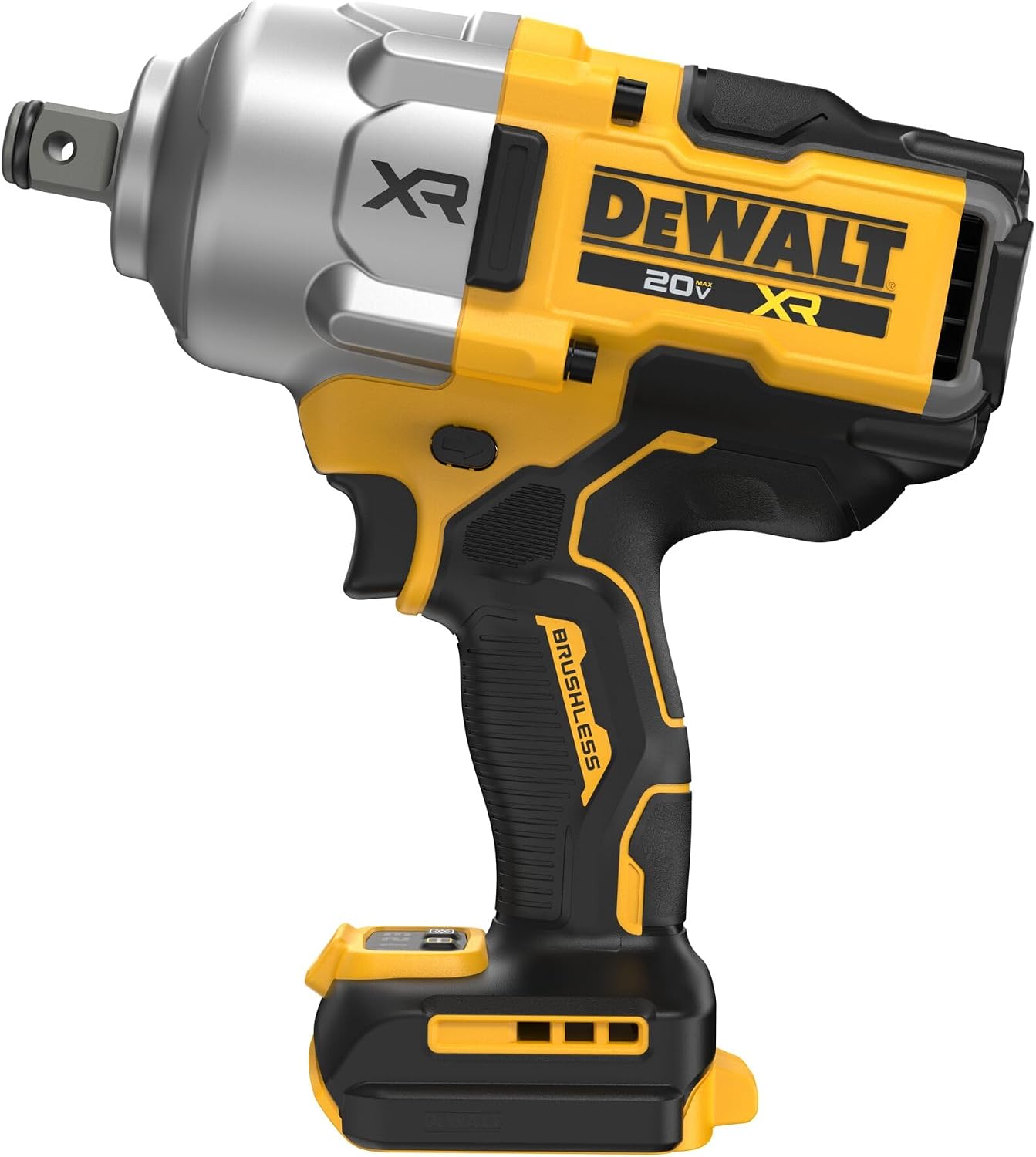 DEWALT 20V MAX XR 3/4 Inch Cordless Impact Wrench Brushless Impact Gun with Hog Ring Anvil, High Torque, Tool Only (DCF964B)